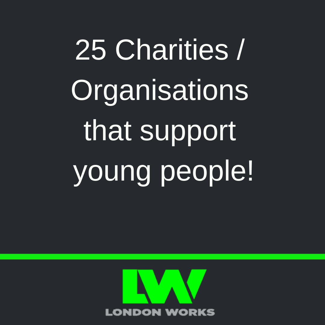 Image for 25 Charities / Organisations that support young people! 